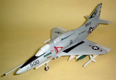[P.Model] A-4F Skyhawk-52纸模网 - 海量纸模型图纸下载