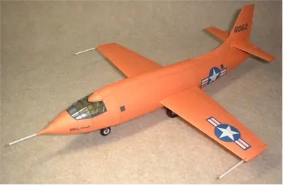[P.Model] Bell X-1-52纸模网 - 海量纸模型图纸下载