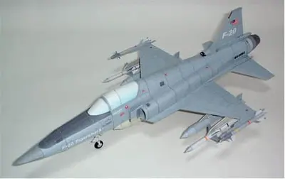 [P.Model] F-20 Tigershark-52纸模网 - 海量纸模型图纸下载