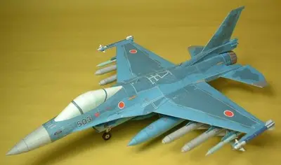 [P.Model] F-2A-52纸模网 - 海量纸模型图纸下载