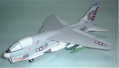 [P.Model] LTV A-7 Corsair II-52纸模网 - 海量纸模型图纸下载