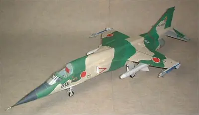 [P.Model] Mitsubishi F-1-52纸模网 - 海量纸模型图纸下载
