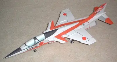 [P.Model] Mitsubishi T-2 CCV-52纸模网 - 海量纸模型图纸下载