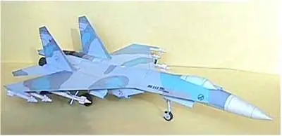[P.Model] Su-27-52纸模网 - 海量纸模型图纸下载