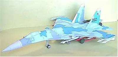 [P.Model] Su-35-52纸模网 - 海量纸模型图纸下载