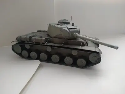 [WOT] T-34/85 D5-T Turret-52纸模网 - 海量纸模型图纸下载