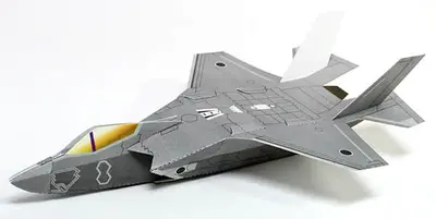 [纸模型工房] F-35A-52纸模网 - 海量纸模型图纸下载