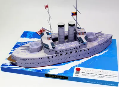 [纸模型工房] IJN Mikasa for kids-52纸模网 - 海量纸模型图纸下载