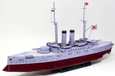 [纸模型工房] IJN Mikasa-52纸模网 - 海量纸模型图纸下载