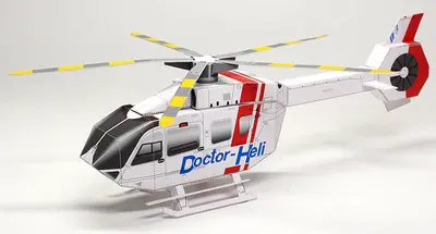 [纸模型工房] Kawasaki BK 117 D-3-52纸模网 - 海量纸模型图纸下载