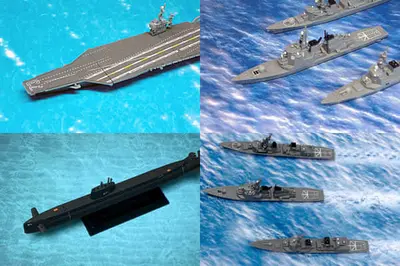 [纸模型工房] 场景-海面-52纸模网 - 海量纸模型图纸下载