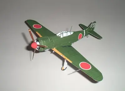 [Etsutan] Ki-100-52纸模网 - 海量纸模型图纸下载