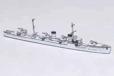 [Etsutan] Minekaze-52纸模网 - 海量纸模型图纸下载