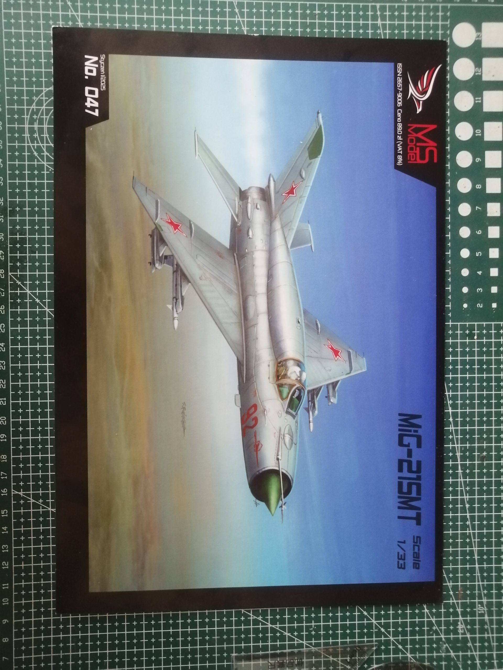 1/33 MS model MIG-21 SMT-52纸模网 - 海量纸模型图纸下载
