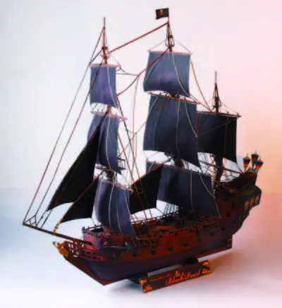 [UHU-02] Black Pearl-52纸模网 - 海量纸模型图纸下载