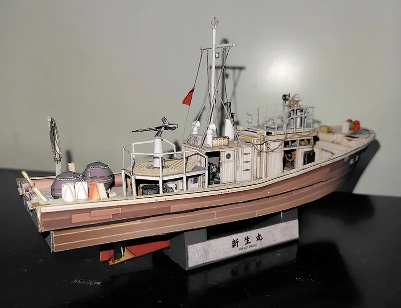 [UHU-02] Godzilla Minus One - Shinseimaru-52纸模网 - 海量纸模型图纸下载