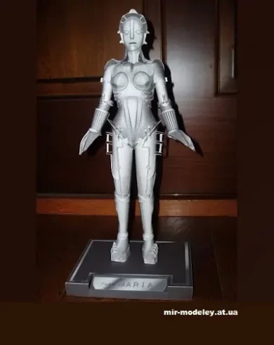 [UHU-02] Metropolis - Maria-52纸模网 - 海量纸模型图纸下载