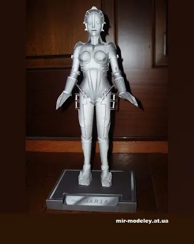 [UHU-02] Metropolis - Maria-52纸模网 - 海量纸模型图纸下载
