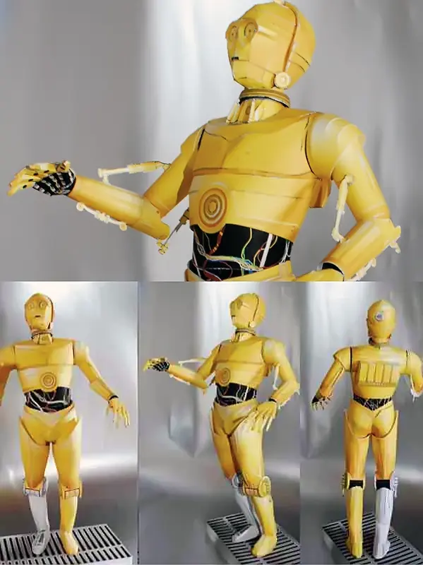 [UHU-02] Star Wars - C-3PO-52纸模网 - 海量纸模型图纸下载