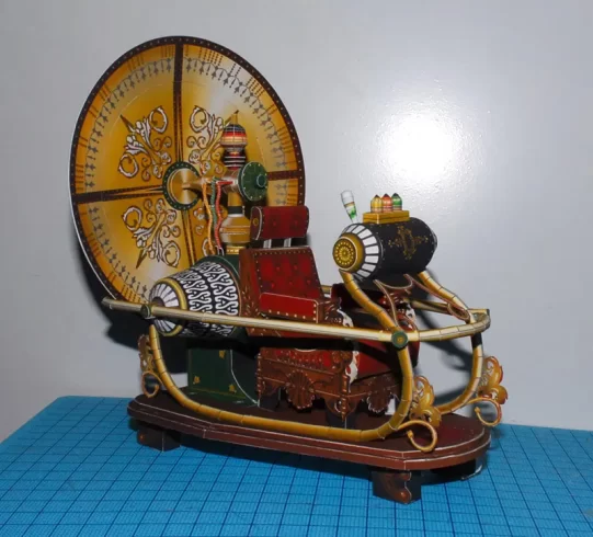 [UHU-02] Time Machine-52纸模网 - 海量纸模型图纸下载
