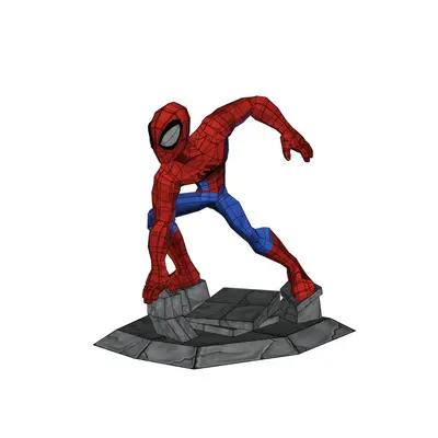 [André Paper Designer] Spiderman Disney Infinity-52纸模网 - 海量纸模型图纸下载