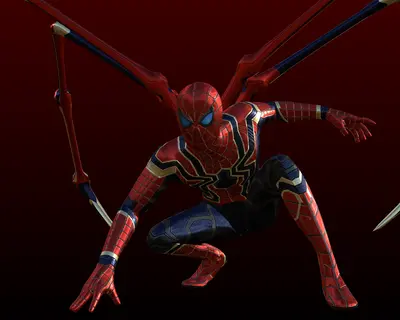 [Avshalom Gil] Spider-Man Far From Home - Iron Spider-52纸模网 - 海量纸模型图纸下载