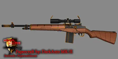 [DarkAntz MK-II] M-14-52纸模网 - 海量纸模型图纸下载