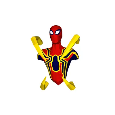 [Ed Paper Arte] Spider-Man Bust-52纸模网 - 海量纸模型图纸下载