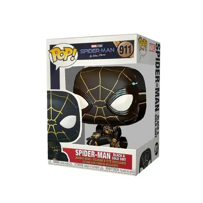 [Foxan] Spider-Man Black & Gold Suit Funko Pop-52纸模网 - 海量纸模型图纸下载