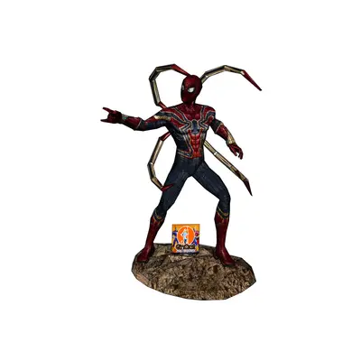 [Gincraftpaper] Avengers Infinity War - Iron Spider-52纸模网 - 海量纸模型图纸下载