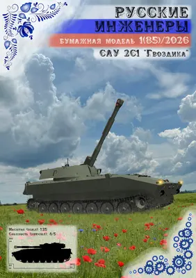 [Modelism 085] 2S1 Gvozdika-52纸模网 - 海量纸模型图纸下载