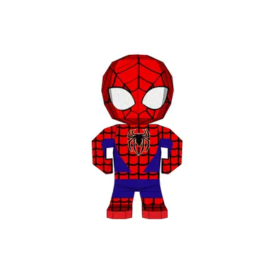 [Mookeep] Spider-Man-52纸模网 - 海量纸模型图纸下载