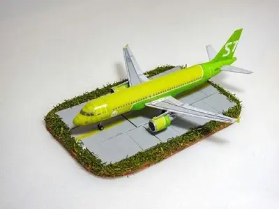 [Paper Replika] Airbus A320-214 S7 Airlines-52纸模网 - 海量纸模型图纸下载