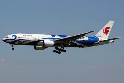[Paper Replika] Boeing 777-200 Air China Blue Phoenix-52纸模网 - 海量纸模型图纸下载