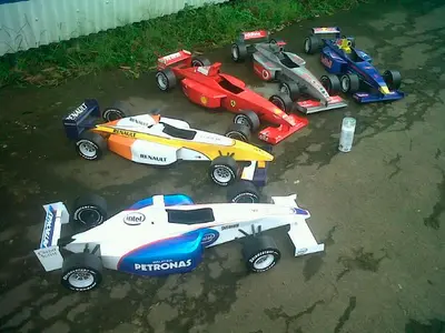 [Paper Replika] Formula One Car-52纸模网 - 海量纸模型图纸下载
