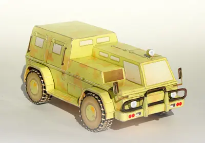 [Paper Replika] GAZ-3937 Vodnik-52纸模网 - 海量纸模型图纸下载