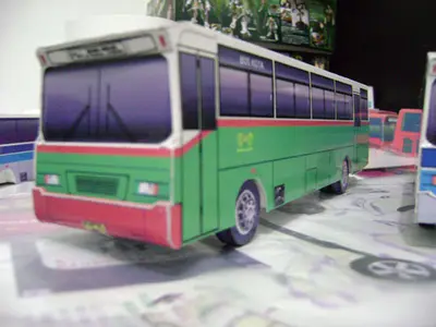 [Paper Replika] Mayasari Bakti Bus-52纸模网 - 海量纸模型图纸下载