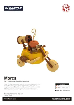[Paper Replika] RIA - The Lightclan Chronicles - Morcs-52纸模网 - 海量纸模型图纸下载