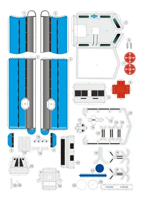 [Paper Replika] RosMor Port Boat重涂版-52纸模网 - 海量纸模型图纸下载