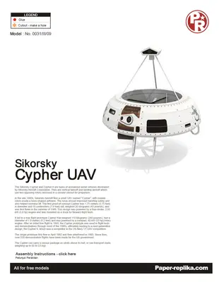 [Paper Replika] Sikorsky Cypher UAV-52纸模网 - 海量纸模型图纸下载
