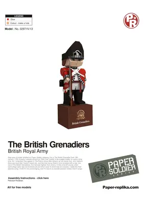 [Paper Replika] The British Grenadiers-52纸模网 - 海量纸模型图纸下载