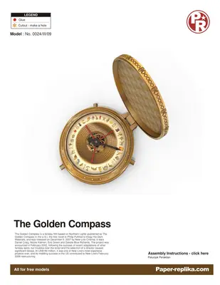 [Paper Replika] The Golden Compass-52纸模网 - 海量纸模型图纸下载