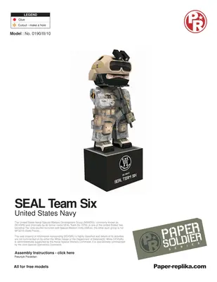 [Paper Replika] US Navy SEAL Team Six-52纸模网 - 海量纸模型图纸下载