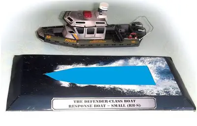 [Paper Replika] US Police Boat重涂版-52纸模网 - 海量纸模型图纸下载
