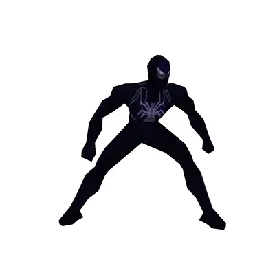 [Papervania] Spider-Man Black Suit-52纸模网 - 海量纸模型图纸下载