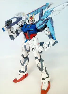 [Peri] GAT-X105 Strike Gundam-52纸模网 - 海量纸模型图纸下载