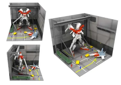 [Peri] RX-78 GP01/Fb Diorama-52纸模网 - 海量纸模型图纸下载