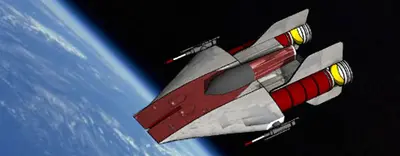 [Peri] Star Wars - A-Wing Interceptor-52纸模网 - 海量纸模型图纸下载