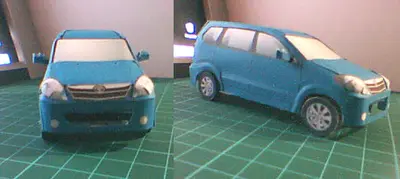 [Peri] Toyota Avanza-52纸模网 - 海量纸模型图纸下载