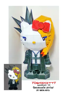 [Peri] Yoshikitty-52纸模网 - 海量纸模型图纸下载